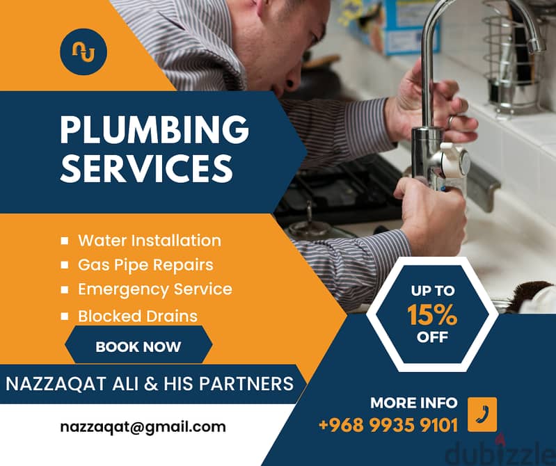 Expert Plumbing Services in Muscat – Nazzakat Ali & His Partners! 2