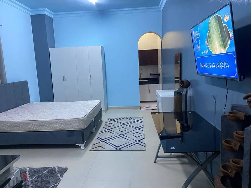 غرف و شقق مفروشة و غير مفروشة بالخوير و الغبرة و العذيبة flat for rent 5