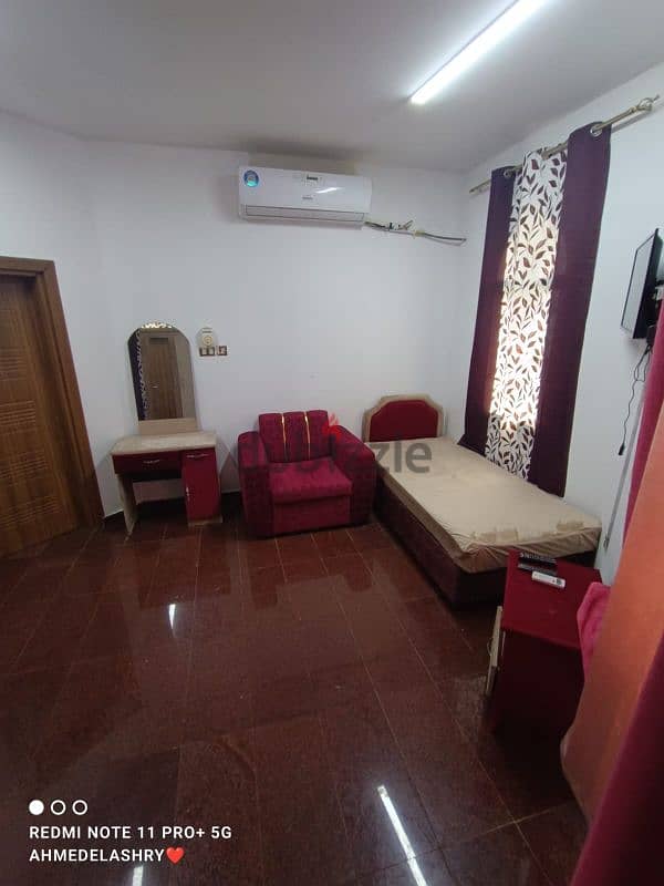 Furnished studio for rent in North Ghubrah 0