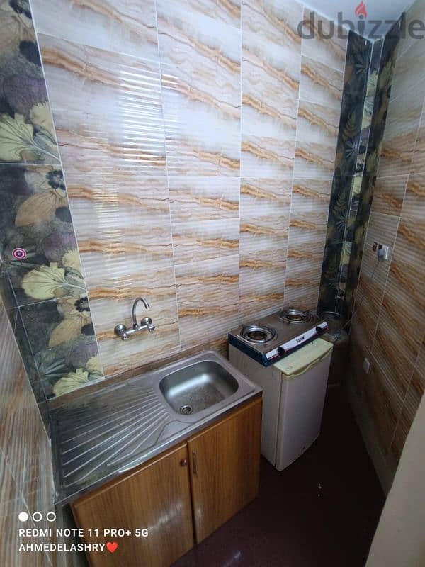 Furnished studio for rent in North Ghubrah 4