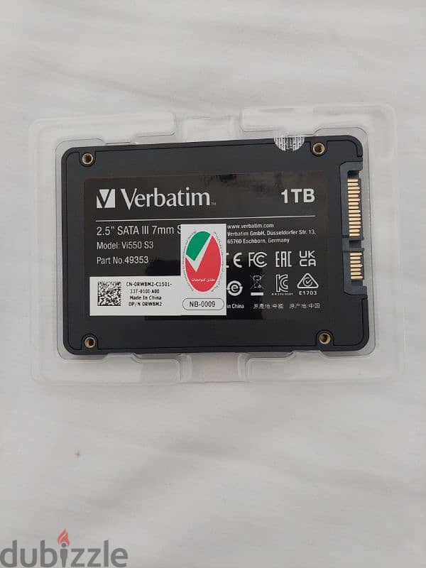 VARBATIM SSD 1TB SATA 2.5'' 1