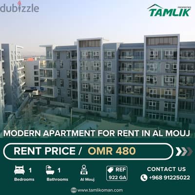 Modern Apartment for Rent in AL Mouj (Marsa)| REF 922GA