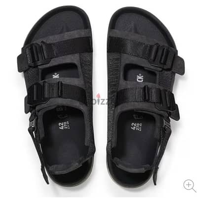 BIRKENSTOCK Shinjuku Natural Leather/Textile - Black