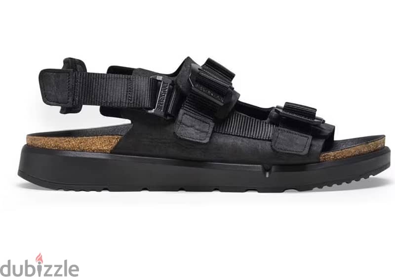 BIRKENSTOCK Shinjuku Natural Leather/Textile - Black 1