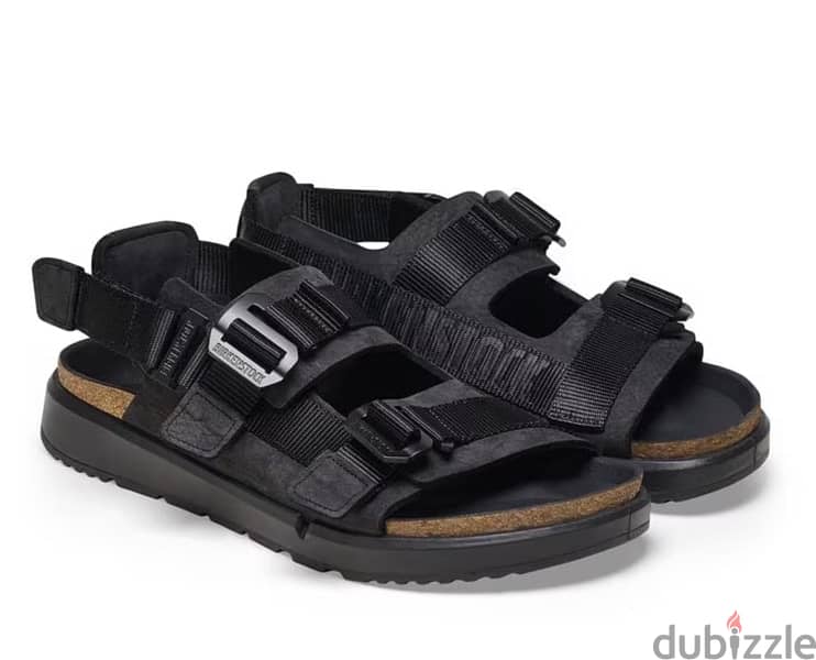 BIRKENSTOCK Shinjuku Natural Leather/Textile - Black 3