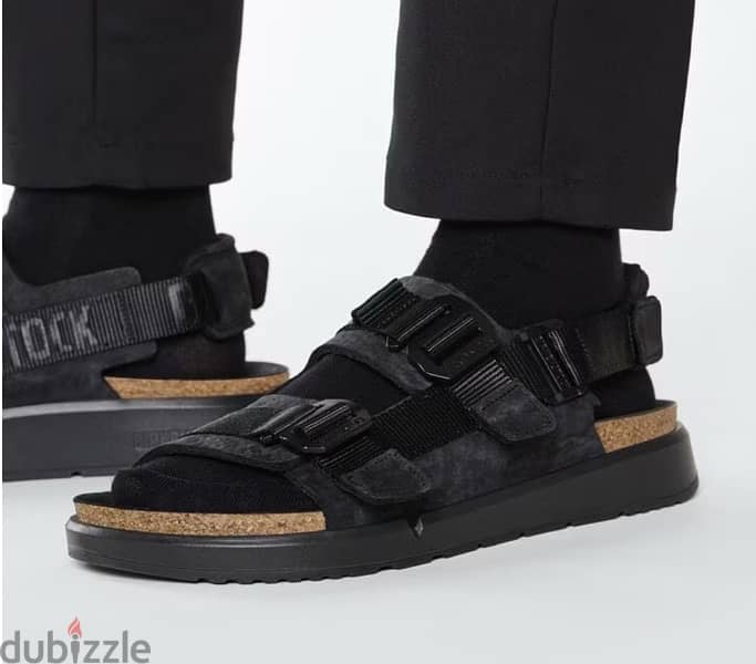 BIRKENSTOCK Shinjuku Natural Leather/Textile - Black 4