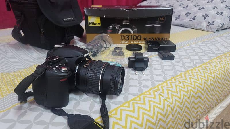 nikon d3100 with complete accessories 3