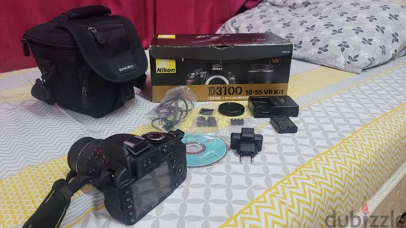 nikon d3100 with complete accessories 5