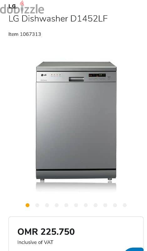 LG Dishwasher In Very Good condition 3