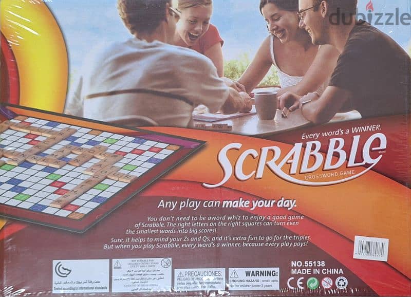 Brand New Sealed Scrabble Board Game – OMR 2 (Non-Negotiable) 1