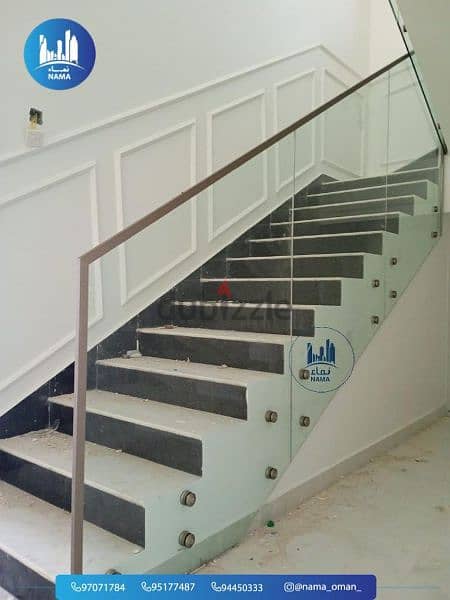 glass railing and stairs 8