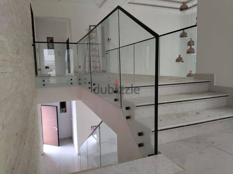 glass railing and stairs 11