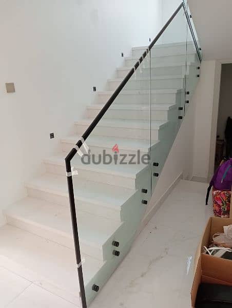 glass railing and stairs 12