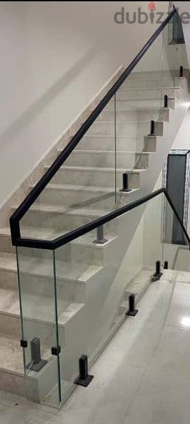 glass railing and stairs 14