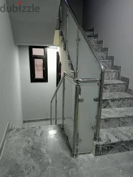 glass railing and stairs 16