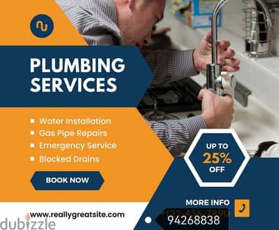 Plumber And house maintinance repairing 24 services