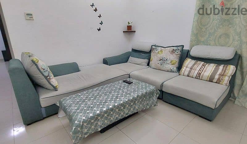 L shaped sofa set 1