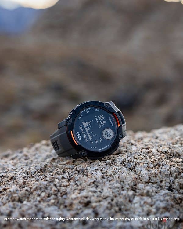 Garmin instinct 3 Solar ساعة جرمن الذكية انستنكت ٣ سولر 4