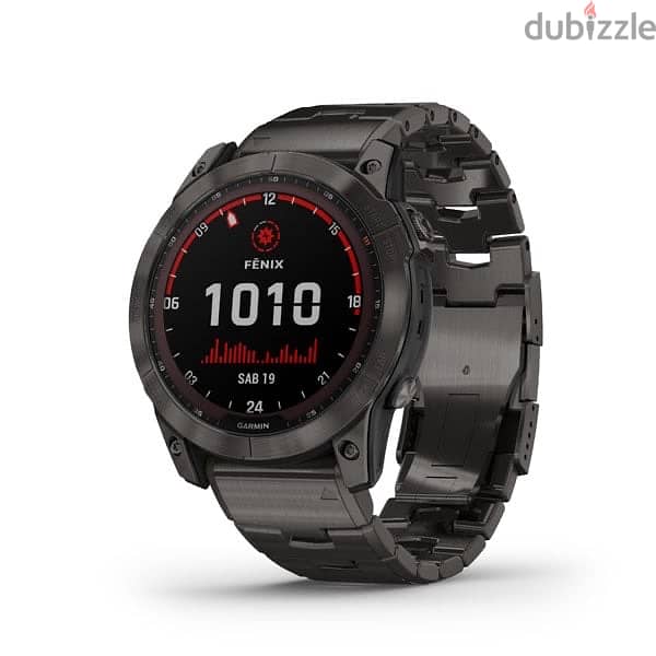 garmin fenix 7X titanium for sale 0