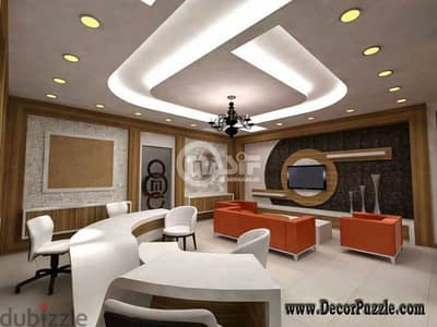 we are doing house decorating decor , gypsum ceiling ,Fallceling,