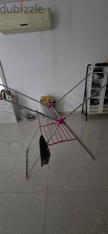 clothes hanger and laundry basket 1