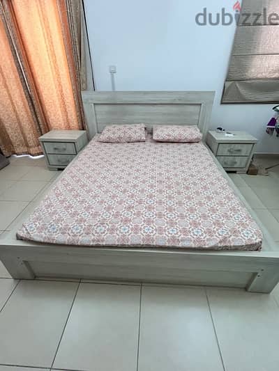 Bed and Cupboard Set