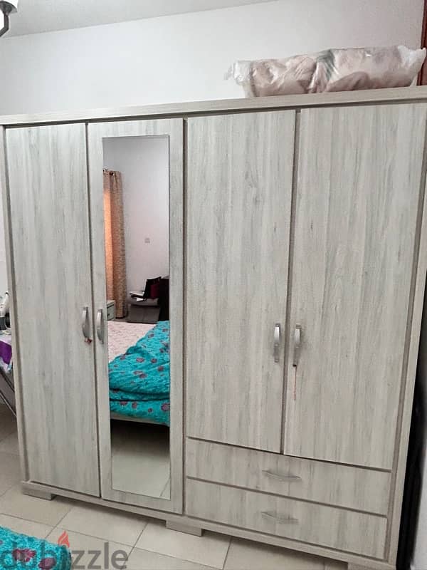 Bed and Cupboard Set 1