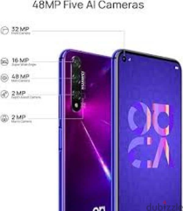 للبيع او البدل بما يناسبHUAWEI Nova 5t 0