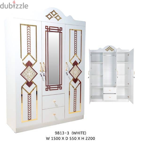 new 3 doors cupboard available. all r not same model and not same 3