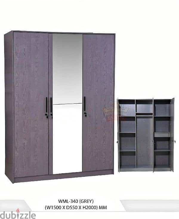 new 3 doors cupboard available. all r not same model and not same 7