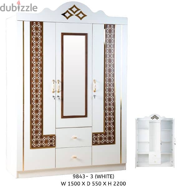 new 3 doors cupboard available. all r not same model and not same 14