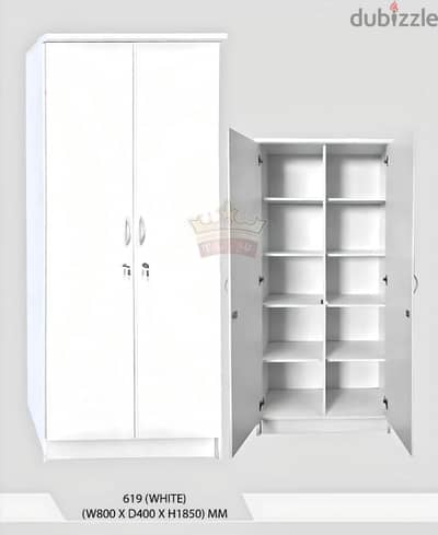 new 2 doors cupboard available.