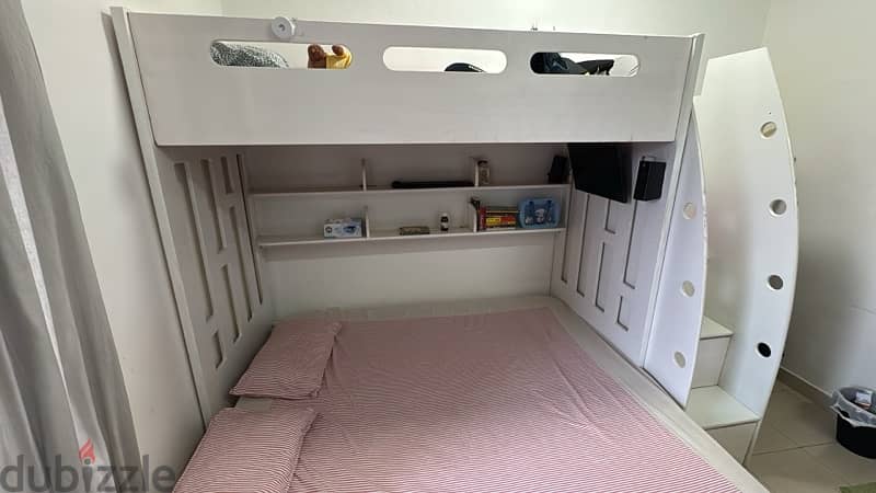 Bunk Bed & Wardrobe for sale 1