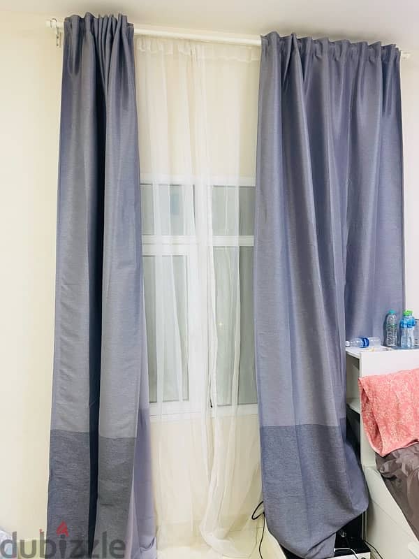 ikea blackout curtains with all fittings 1