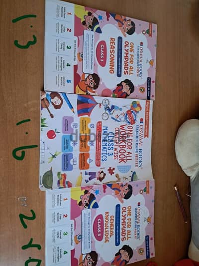 olympiad exam books for class 3