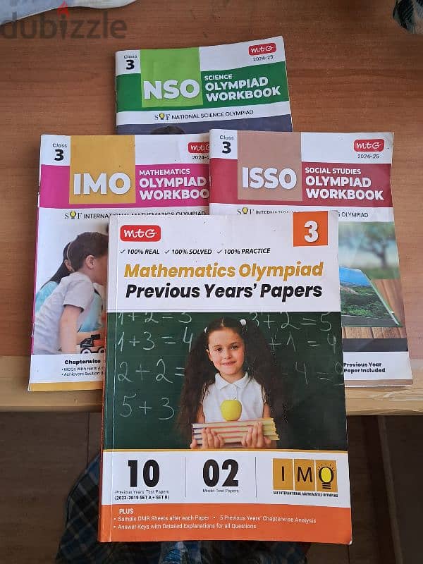 olympiad books for math science and social science 2