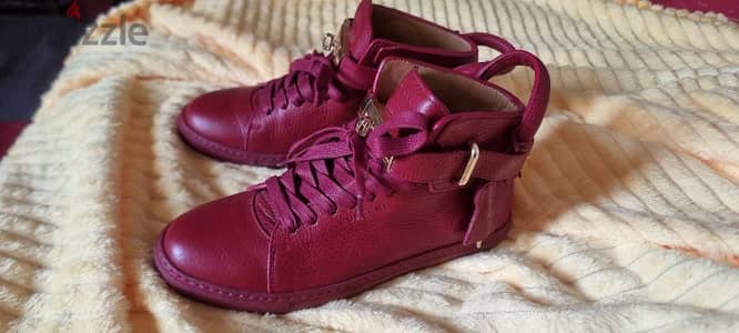 BUSCEMI 37 size italian luxury original new shoe