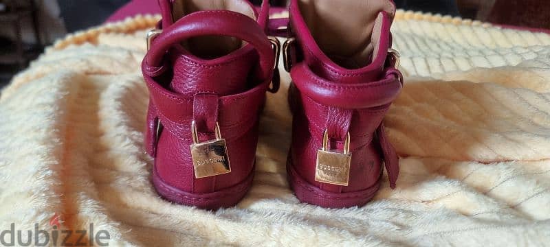 BUSCEMI 37 size italian luxury original shoe 3