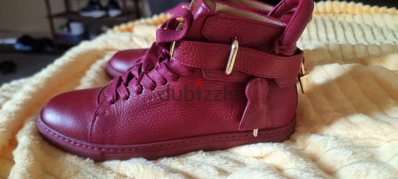 BUSCEMI 37 size italian luxury original shoe 4