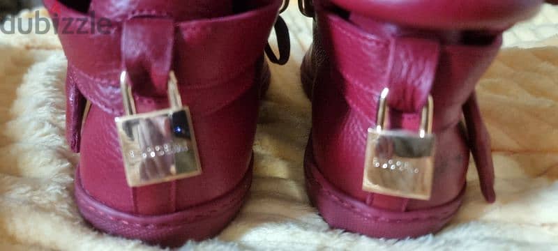 BUSCEMI 37 size italian luxury original shoe 5