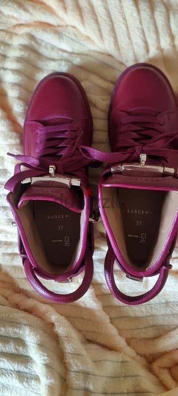 BUSCEMI 37 size italian luxury original shoe 8