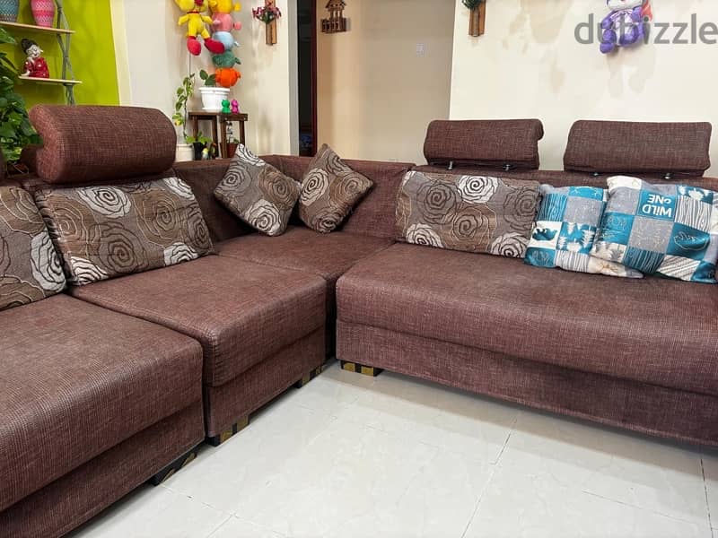 Living Room Corner Sofa Bed( 5 Seater) 1