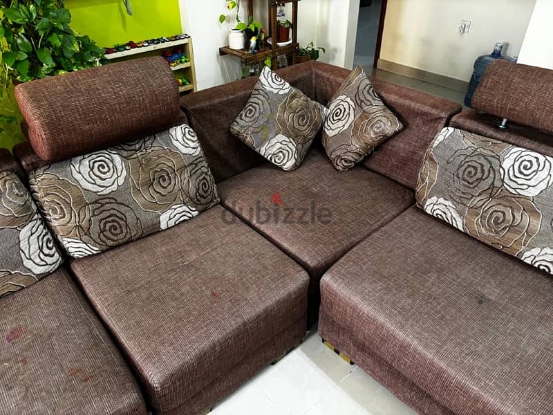 Living Room Corner Sofa Bed( 5 Seater) 4