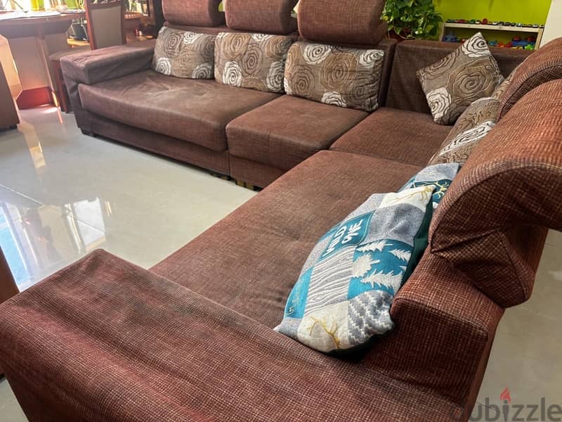 Living Room Corner Sofa Bed( 5 Seater) 6