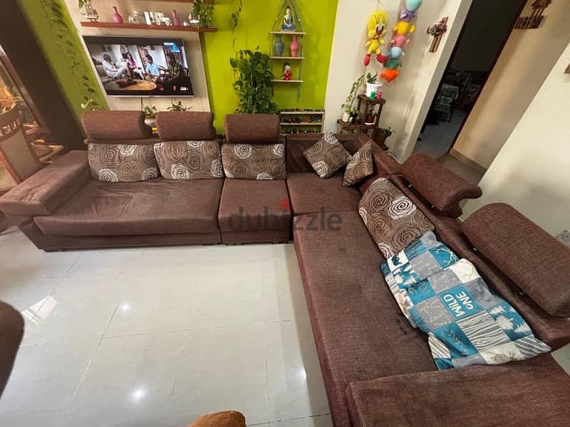 Living Room Corner Sofa Bed( 5 Seater) 8