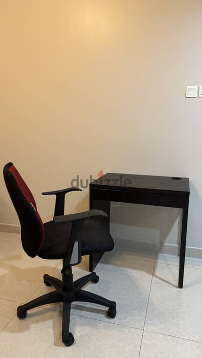 Study table and chair