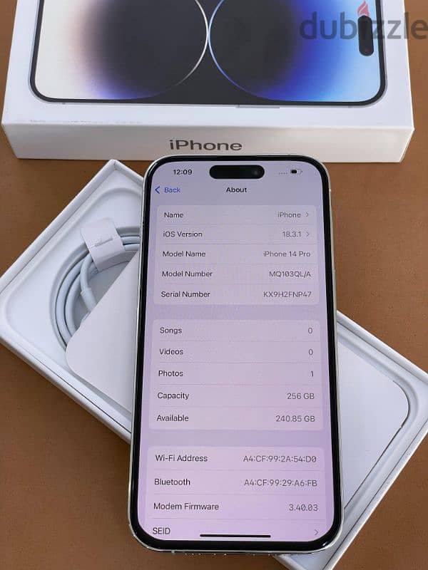 IPhone 14 Pro 256GB Box 2