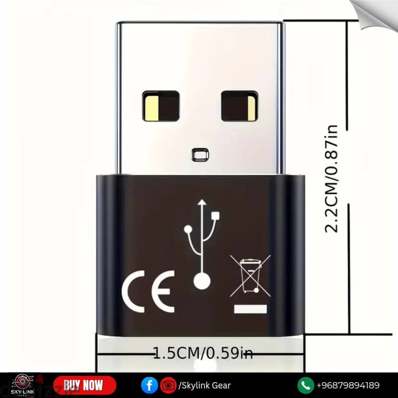 USB-A to Type-C Adapter 0