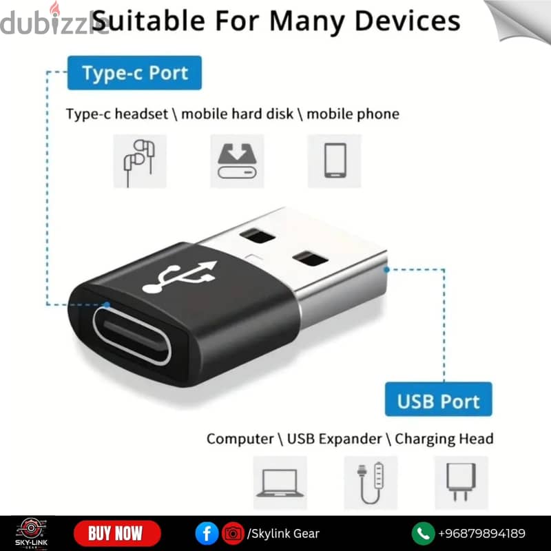 USB-A to Type-C Adapter 2