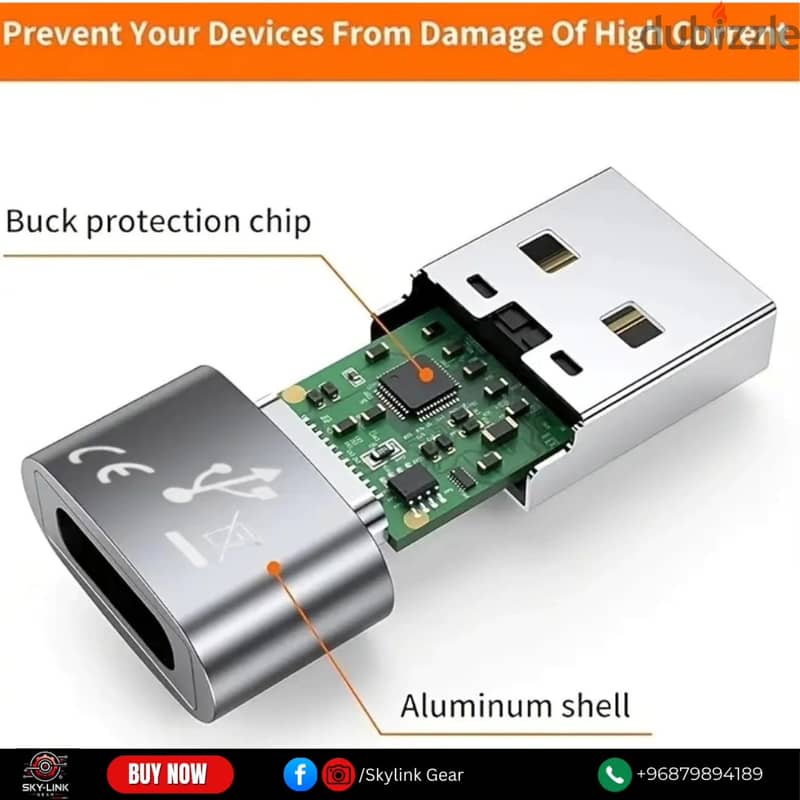 USB-A to Type-C Adapter 6